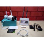 Комплект видеонаблюдения 1 камера IP, WIFI, SD